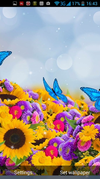 Flower Live Wallpaper - Preview 1