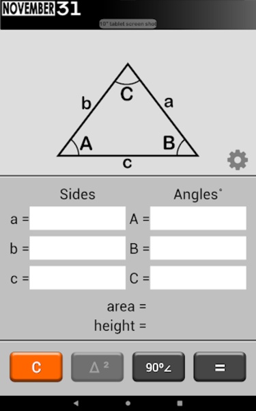 Triangle Calculator - Preview 1