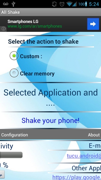 Shake Task Killer - Preview 2