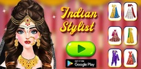 Indian wedding Doll Dressup screenshot 1