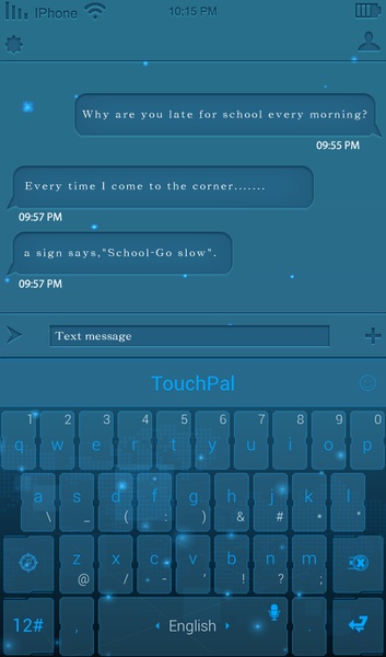 Light Of Science TouchPal Theme - Preview 1