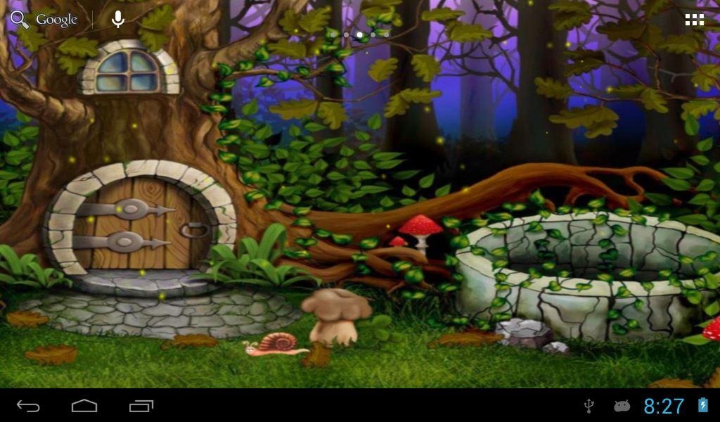 Fireflies in fairy forest - Preview 1
