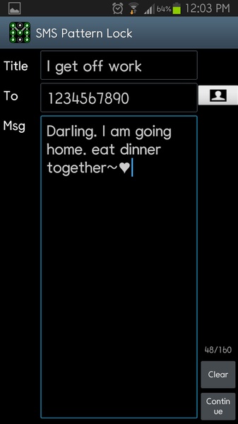 SMS Pattern Lock - Preview 2