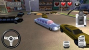 3D Limousine Car Parking screenshot 3