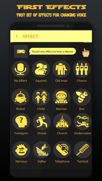 Gold Voice Changer & Voice Recorder - Preview 5