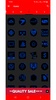 Black and Blue Icon Pack Free screenshot 3