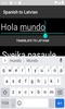 Spanish to Latvian Translator screenshot 3