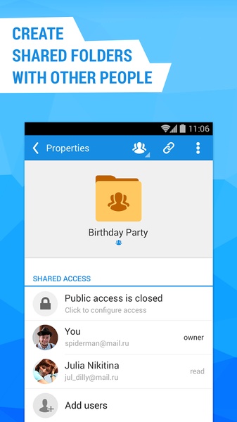 Cloud Mail.Ru - Preview 3