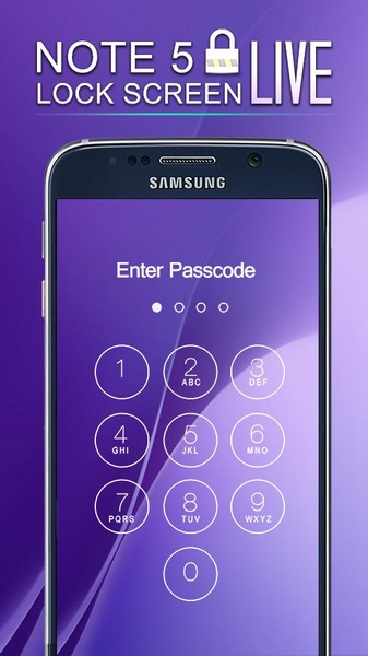 Note5 Lock Screen - Preview 1