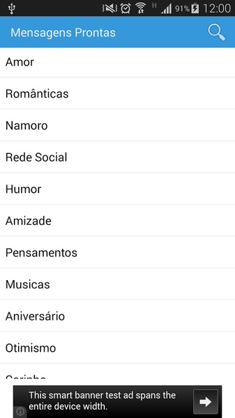 Mensagens Prontas - Preview 3