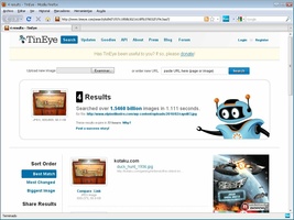 TinEye Reverse Image Search screenshot 3