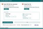 Free PDF to DOC Converter screenshot 1