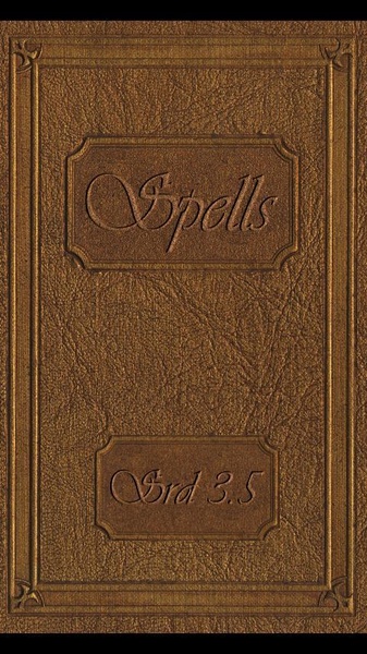 Spellbook - D&D 3.5 - Preview 5