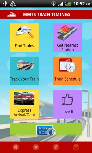 MMTS Train Timings - Preview 7