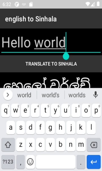 Sinhala - English Translator for Android - Download