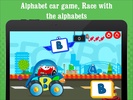 Jeu de voiture de l alphabet screenshot 11