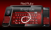 SlideIT Red Ruby Skin screenshot 4