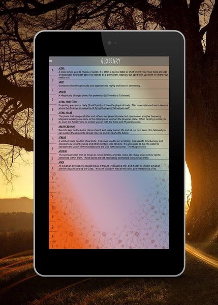 Wicca Calendar - Preview 3