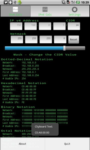 IP Network Calculator - Preview 4