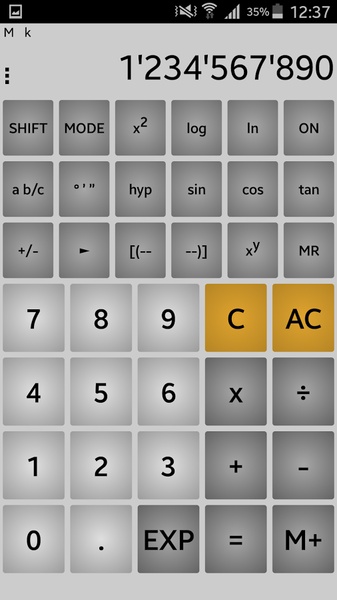 andanCalc PRO - Preview 11