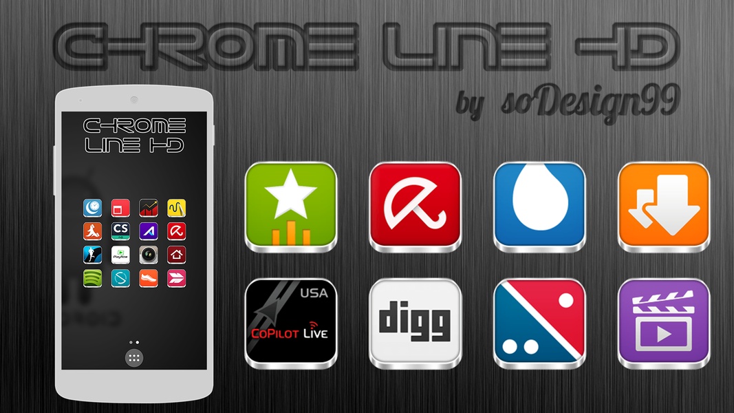 Chrome Line HD Lite - Preview 5