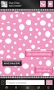 Dot Chic Pink GO SMS screenshot 4