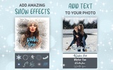 Snow Effect on Photo - Editor screenshot 2