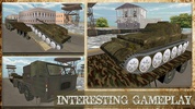Transporter Truck 3D Army Tank screenshot 13