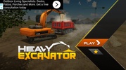 Heavy Excavator Pro screenshot 1