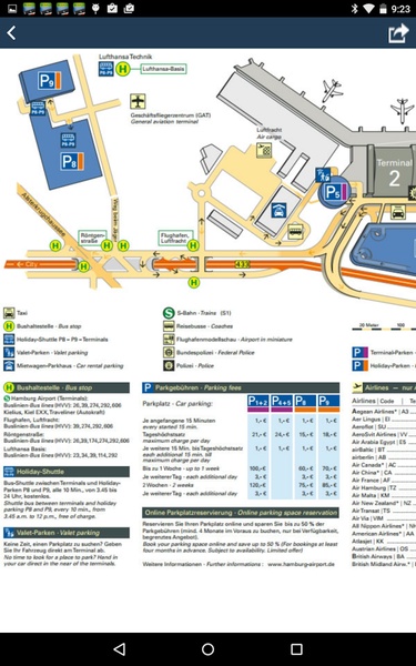 Hamburg Airport + Flight Tracker - Preview 1