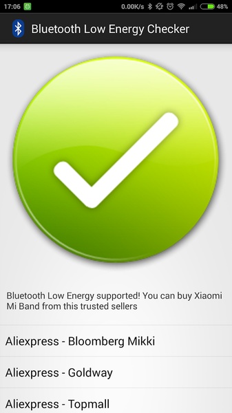 Bluetooth Low Energy Checker - Preview 4