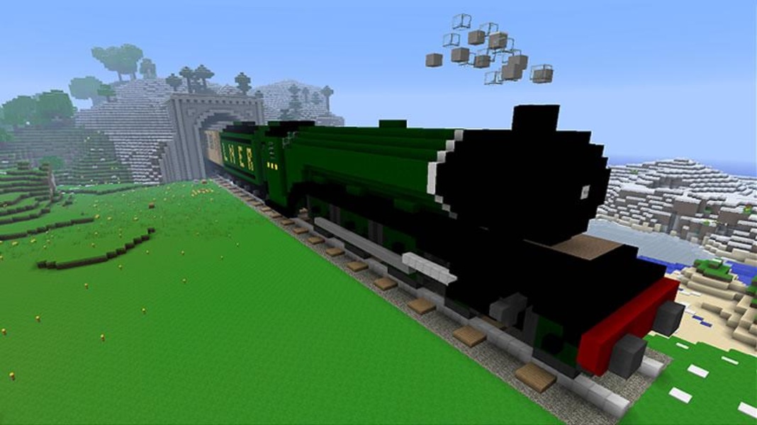 Trains Ideas - Minecraft Cube - Preview 3