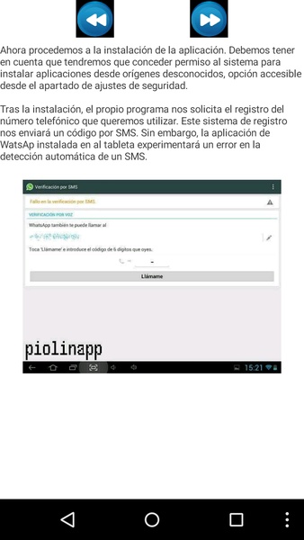 Instala watsap en tablet - Preview 3