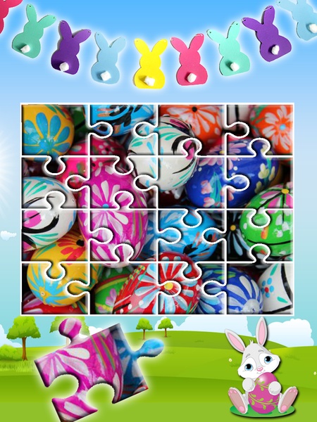 Easter Bunny Jigsaw Puzzle - Preview 1