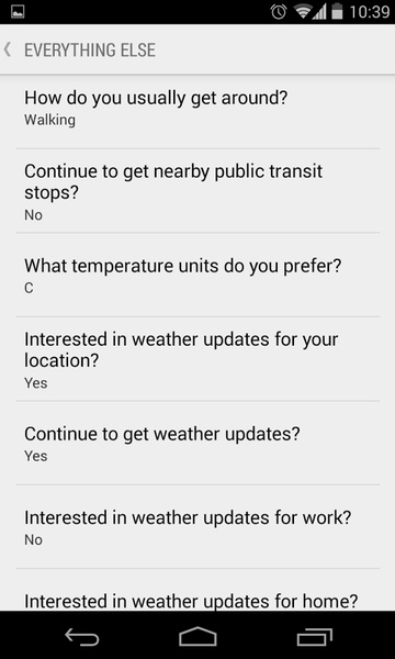 Google Now Launcher - Preview 1