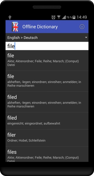 Offline Dictionary - Preview 1