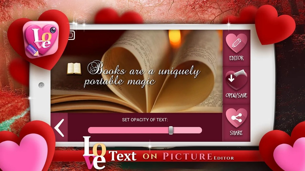 Love Text on Pictures Editor - Preview 3