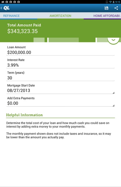Mortgage Calc - Preview 12