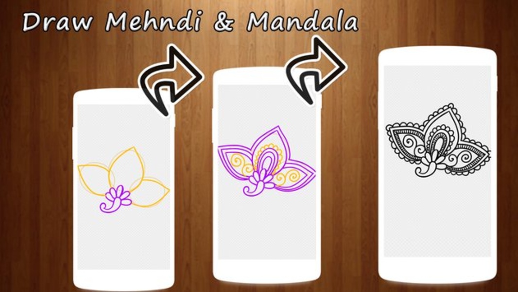 How to draw Mehndi - Preview 2