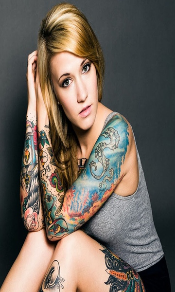 Sexy Tattoo Girls Wallpapers - Preview 3