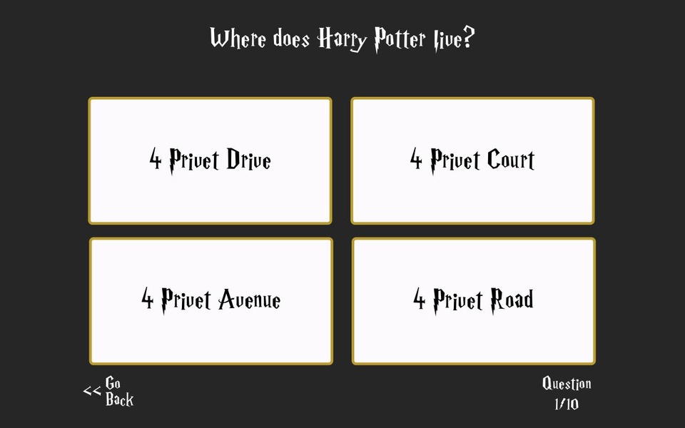 Harry Potter Trivia - Preview 5