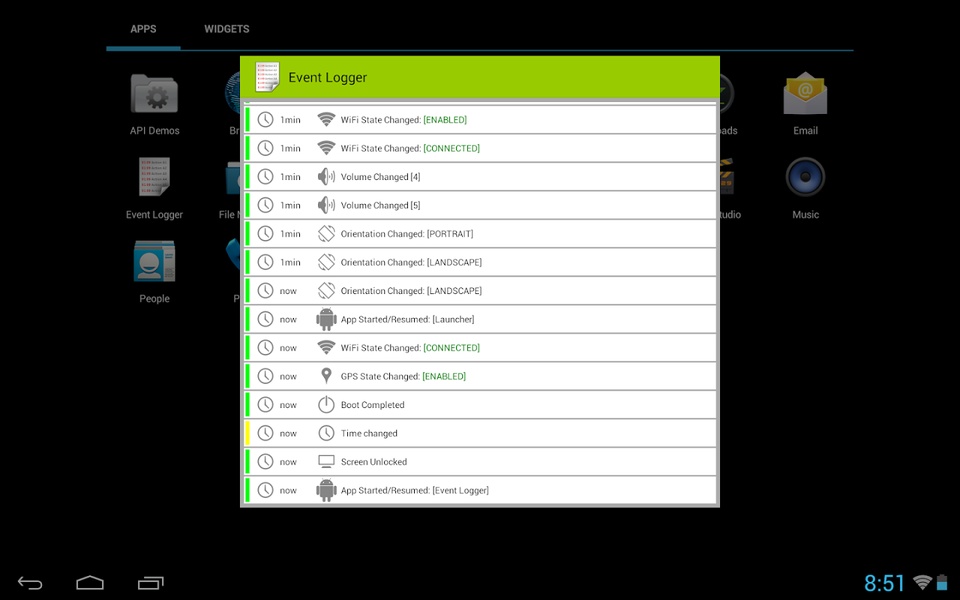 Event Logger - Preview 7