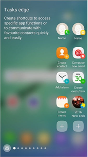 Samsung Edge screen - Preview 1