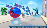 Snow Ball Robot Bike Games screenshot 20