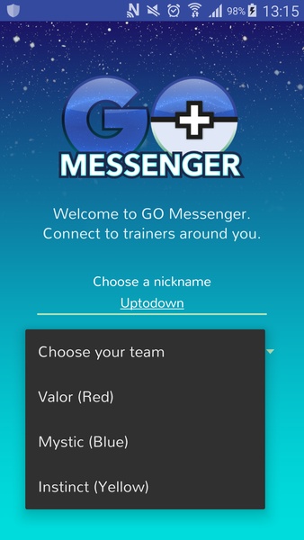 Messenger for Pokemon GO - Preview 1
