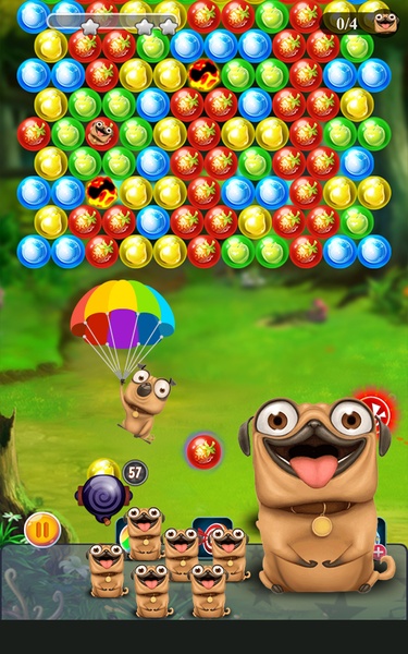 Pug Pop Bubble Shooter 2: Adventure Rescue Bulldog - Preview 3