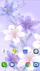 Purple beautiful flower theme for Galaxy screenshot 3