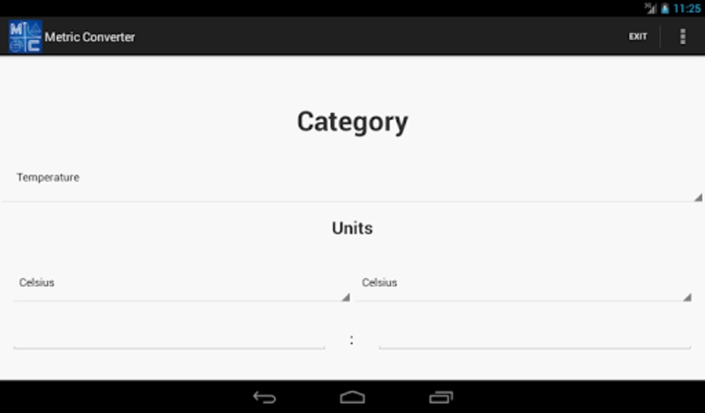 Metric Converter - Preview 3