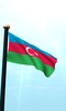 Azerbaiyán Bandera 3D Libre screenshot 14