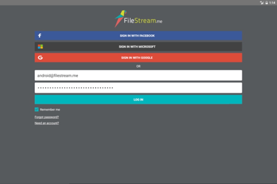 FileStream.Me Client - Preview 8